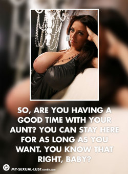 Sexy Aunt Taboo Captions - Aunt Caption