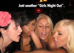 NSFW Tumblr : girls night out caption