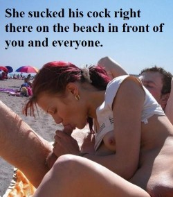 Beach Cuckold Porn