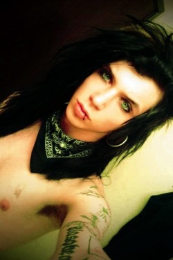 Andy Biersack Naked Telegraph