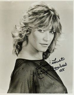 Autographed photo taken around the time of “Marilyn Chambers&...