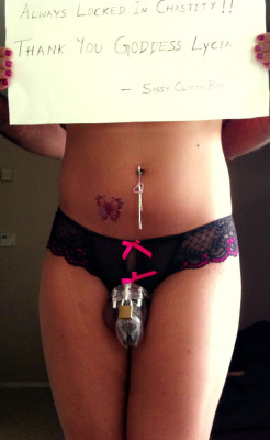 Sissy Clitty Chastity Panties