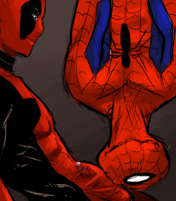 deadpool x spiderman gay porn